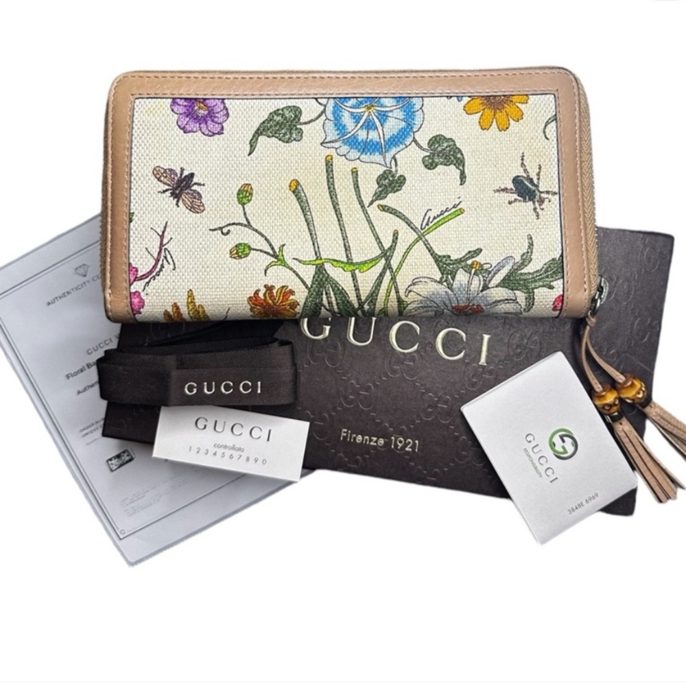 GUCCI LMT -edition Floral Bamboo collection 50 yrs in Japan W/ COA